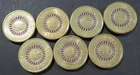 PRICE FOR ONE A/UNC COLOURED PURPLE QUEEN CORONATION $2 TWO DOLLAR COIN AUSTRALI