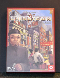 Chinatown Board Game by Z-Man Games VG+