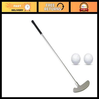 Two-Way Golf Putter for Men & Kids - Indoor/Outdoor Mini Golf Set with Practice