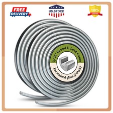 3/16' Round U Lead Came for Stained Glass, 2 6ft Hobby Came