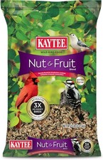 Wild Bird Seed with Nut  Fruit 5 Pound Bag