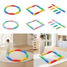 Children's balance beam obstacle course gym toy indoor and