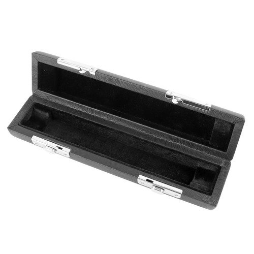 Piccolo Case 16 Holes Piccolo Storage Box Black Portable Bump Proof Leather Box - Picture 18 of 22