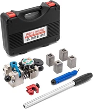 Professional Brake Line Flaring Tool Kit 45 Degree Set - Single, Bubble, and... 