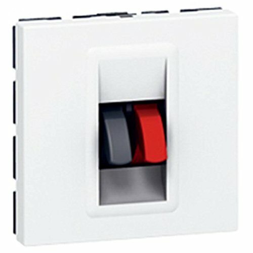 Legrand 078751, Modulo per presa altoparlante 2M WS (L0W)