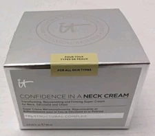 It Cosmetics Confidence in a Neck Cream Tri-Structural Sealed Boxed - Fast Ship