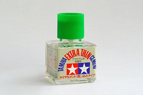 Tamiya Extra Thin Cement 40 ml - Plastic Model Cement - #87038