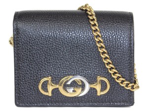 gucci chain card case wallet