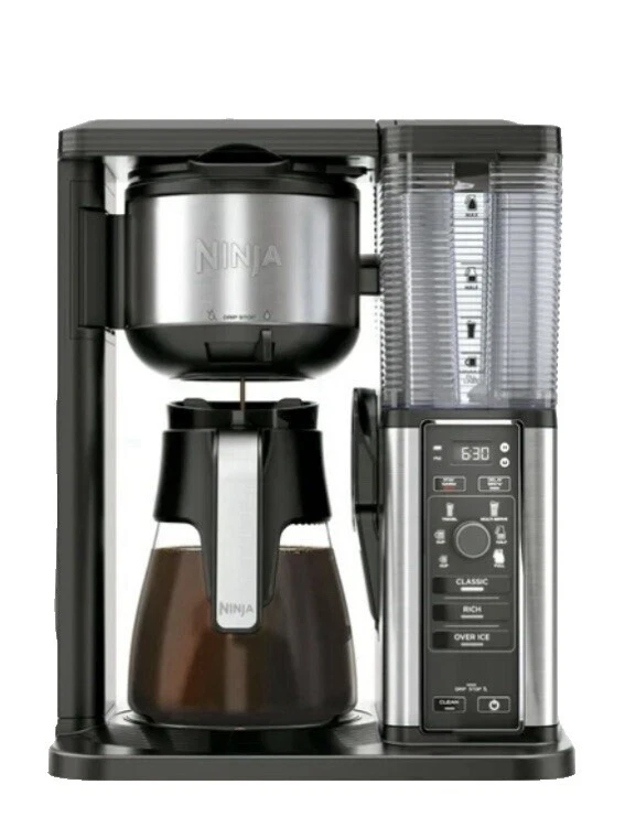 Máquinas de café de cristal Ninja con auto-limpieza