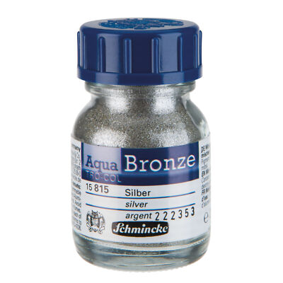 (954,50 /1l) Schmincke - Silber - Aqua Bronze 20ml 15 815 032