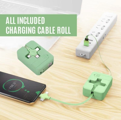 Three In One Charging Cable Roll - Image 1 of 4