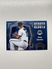 Sixto Sanchez 2021 Panini Mosaic Baseball Debuts PD6 Miami Marlins Insert