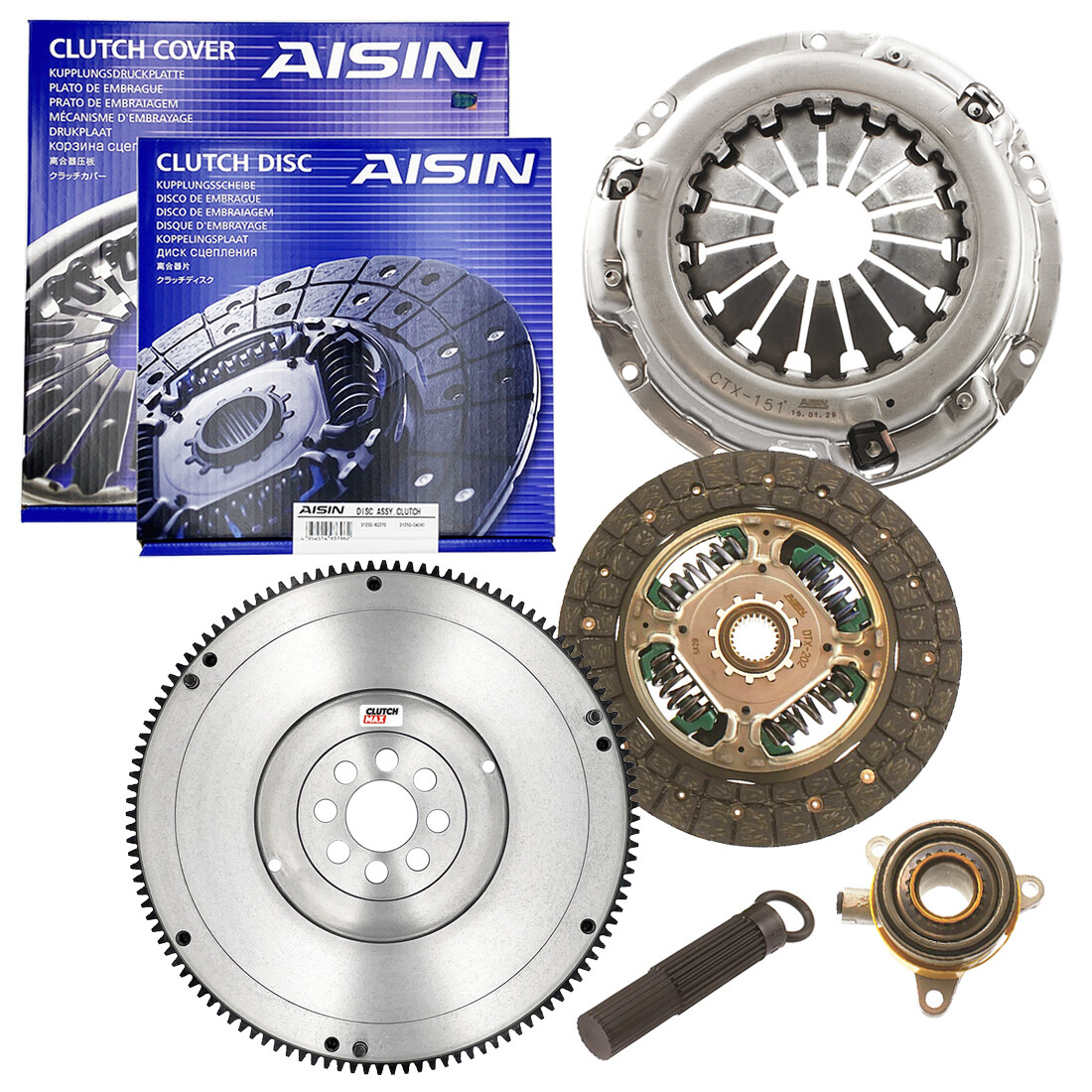GENUINE AISIN OEM CLUTCH KIT+FLYWHEEL for 2011-2016 SCION TC 2.5L