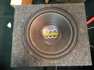 coustic subwoofer 12