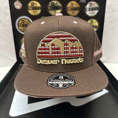 Denver Nuggets  Mitchell & Ness  NBA Brown Sugar Collection  Sz 8