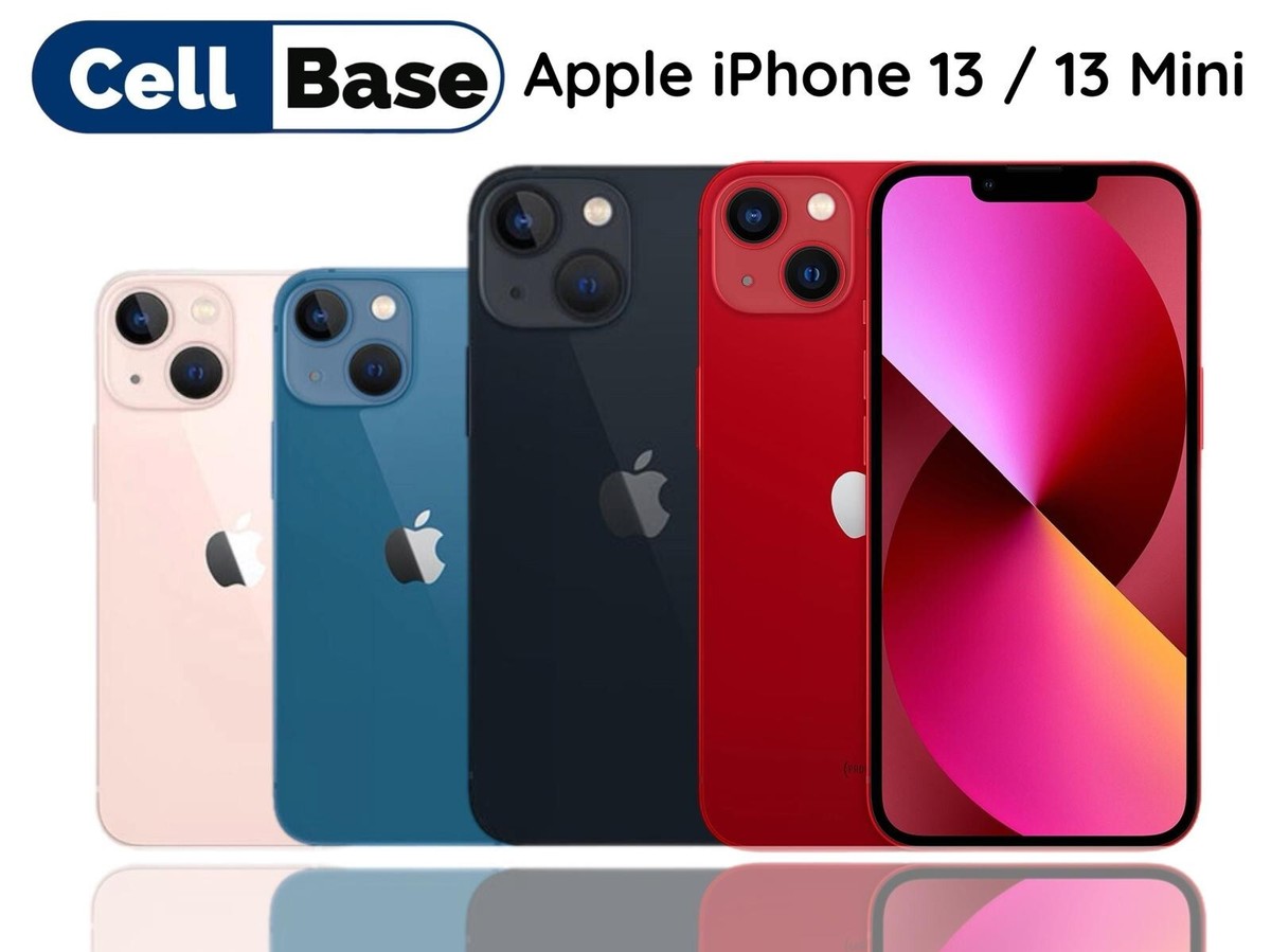 Apple iPhone 13 / 13 Mini 128GB 256GB 512GB Unlocked With Box GOOD