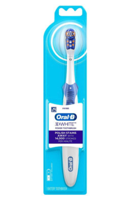 Oral-B 3D White Battery Power Toothbrush - Assorted Colors
