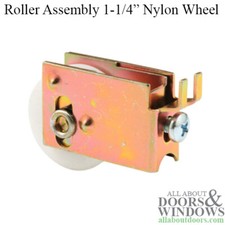 Roller For Sliding Patio Door With Nylon Wheel 1 1/4 Inch Nylon Wheel
