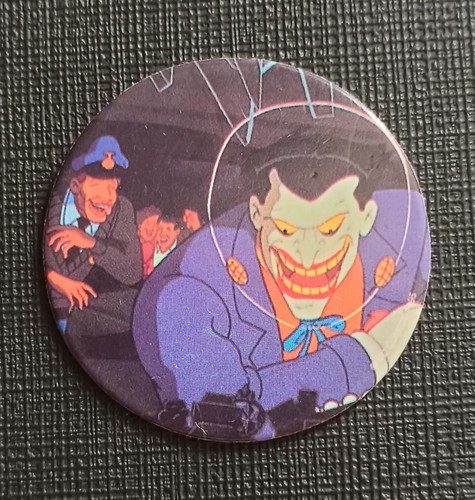 Pog BATMAN 40 DC COMICS 1995 Pogs Kini Kinis Slammers Caps Tazos Retro Pog BATMAN 40 DC COMICS 1995 Pogs Kini Kinis Slammers Caps Tazos Retro