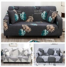 1 2 3 4 Seater Stretch Sofa Covers sofa Slipcover Chair Couch Cover Elastic