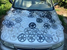 Lot Of 54 Empty Take-up Tape Reels For Reel-to-reel Smoked, Clear, And Black