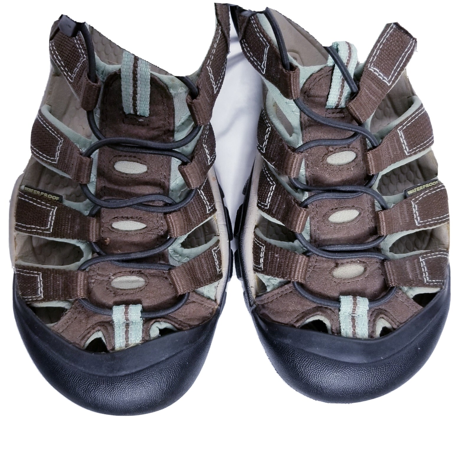 Sandali sportivi Keen Newport da donna 7 5 US marroni impermeabili escursionismo trail sport