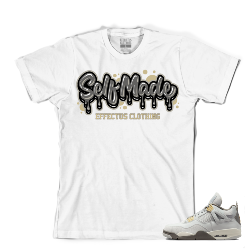 Tee to match Air Jordan Retro 4 Craft. Self Made Craft Tee. - Picture 1 of 3