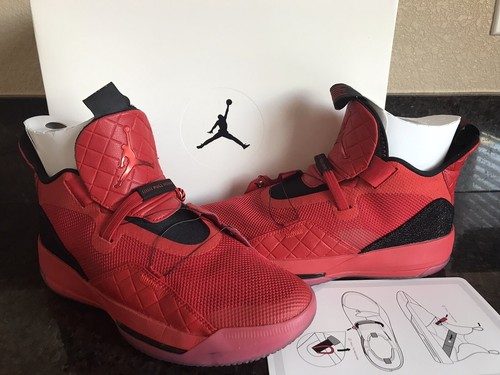 AIR JORDAN 33 (XXX3)I RED SiZE 10 Worn Once, Too Small | eBay