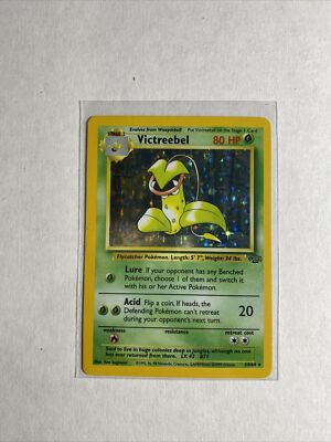 victreebel holographic pokemon card 1997 Pokemon Japanese Jungle #71 Victreebel Holo PSA 10 main image 0