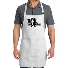 Funny Dad Golf gift Apron The Golf Father Apron Full-Length Fathers Day Golf Gif