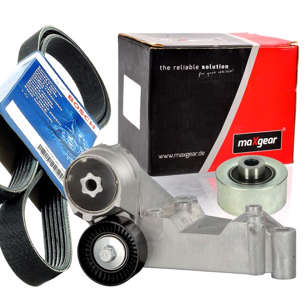 Bosch 6PK1743 Keilrippenriemen-Satz + Spanner FüR Tourneo Transit-image