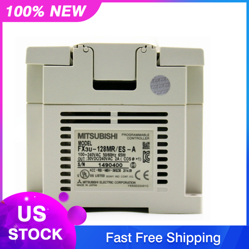 Mitsubishi FX3U-128MR/ES-A PLC Module New In Box Expedited Shipping 1PCS - Picture 4 of 4