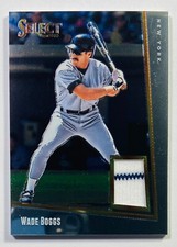 2020 Panini Select #93-WB WADE BOGGS 1993 Retro Materials Holo Prizm