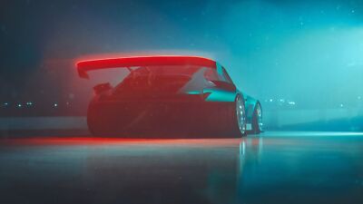 Anime khyzyl saleem car cgi Play Gaming Mat Desk