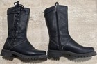 Harley Davidson Women's Melia Motorcycle Biker Boots 6.5  Side Lace Black D85054