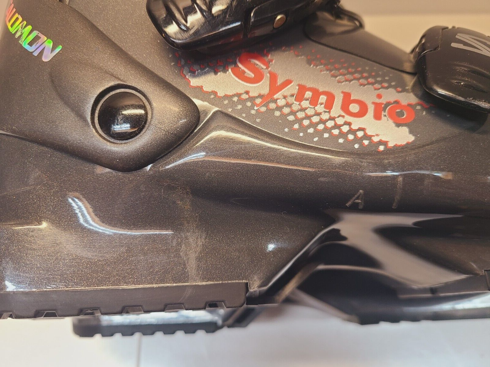 Scarponi da sci Salomon Symbio 500 grigio metallo RPZ21260 26.0 41 uomo UK 7 1 2