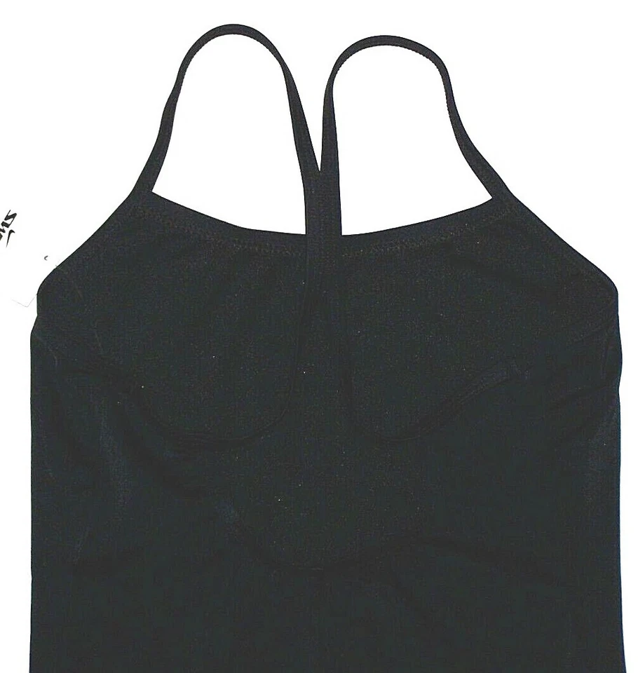 Nike Sólido Corredor Ajustado Correa Una Pieza Traje de Baño Traje de Baño Natación NESSB764 Nuevo Niña Foto 3 de 4