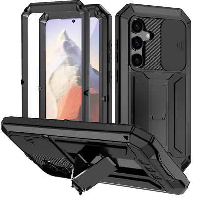 Heavy Duty Armor Rugged Case For Samsung Galaxy S25 Ultra Plus Shockproof  Cover