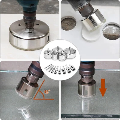 3mm-200mm Diamantbohrer Bohrkrone Lochsäge Fliesenbohrer für Glas Keramik Marmor - Bild 1 von 4