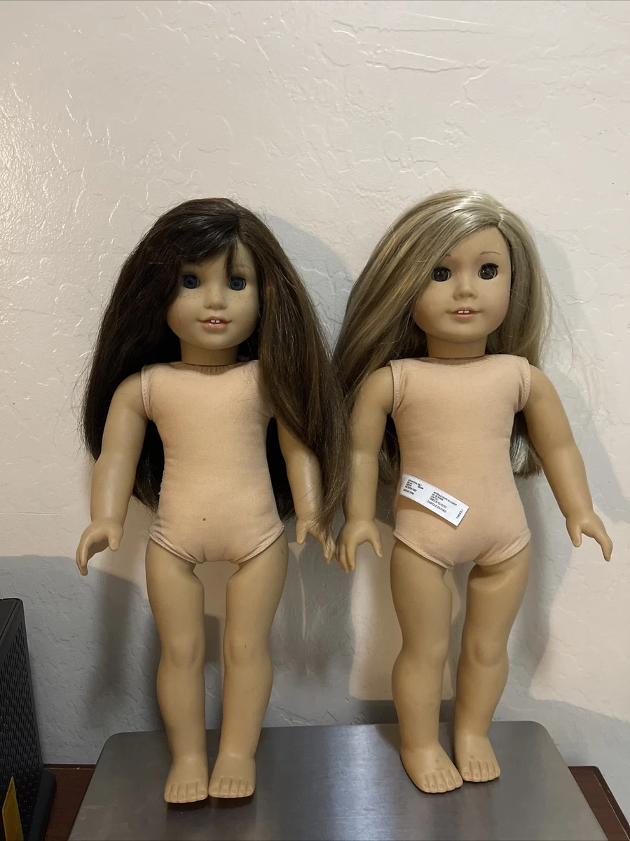 Lot of 2 American Girl 18 Dolls