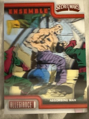 2024 UD Marvel Allegiance: Secret Wars - Absorbing Man - Ensemble E-14!