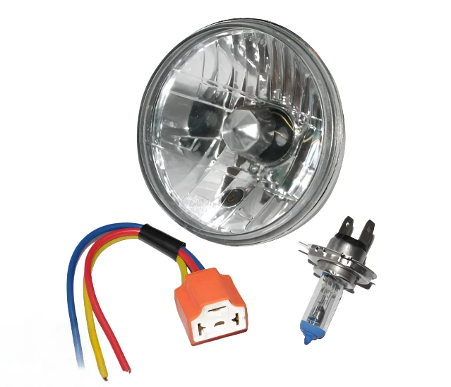 Luz de cabeza de 7" haz sellado + soporte para bombilla para Suzuki Samurai SJ410 SJ413 Sierra Foto 3 de 4