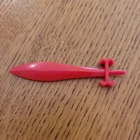 Vintage 1985 G1 Transformers Slag Dinobot Sword Accessory Part