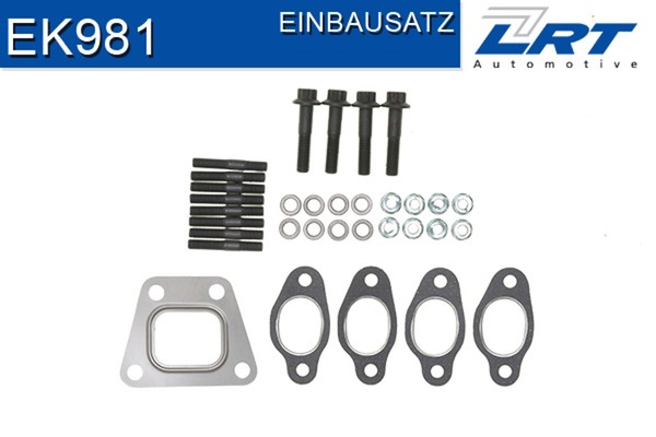 Montagesatz AbgaskrüMmer LRT EK981 FüR VW Transporter T3 Bus Passat B2 32B 33B-image