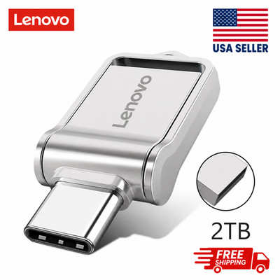 USB High-Speed USB 3.0 Type-C OTG Metal Pen Drive 2TB Portable Flash Drive Memor