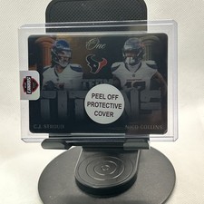 2024 Panini One CJ Stroud Nico Collins Team Titans Metal Dual Texans Case Hit 🔥