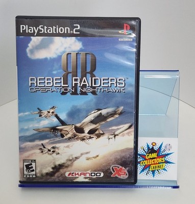 Rebel Raiders: Operation Nighthawk (Sony PlayStation 2, 2006) PS2 Game Tested