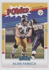 2021 Panini Contenders Power Players Platinum 7/10 Alan Faneca #PP-AFA HOF uk2
