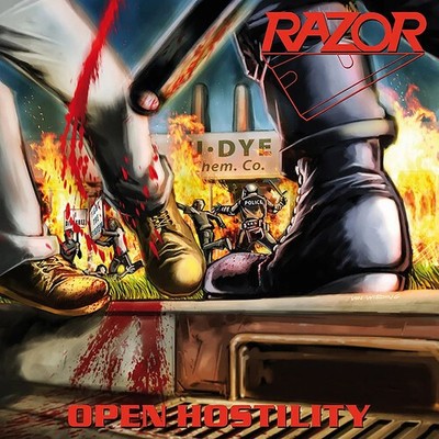 Razor - Open Hostility [New Vinyl LP] Colored Vinyl, Reissue