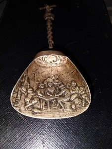 RARE!! Baroque*KRENOS Dutch Windmill Decorative Souvenir Spoon Benelux Countries